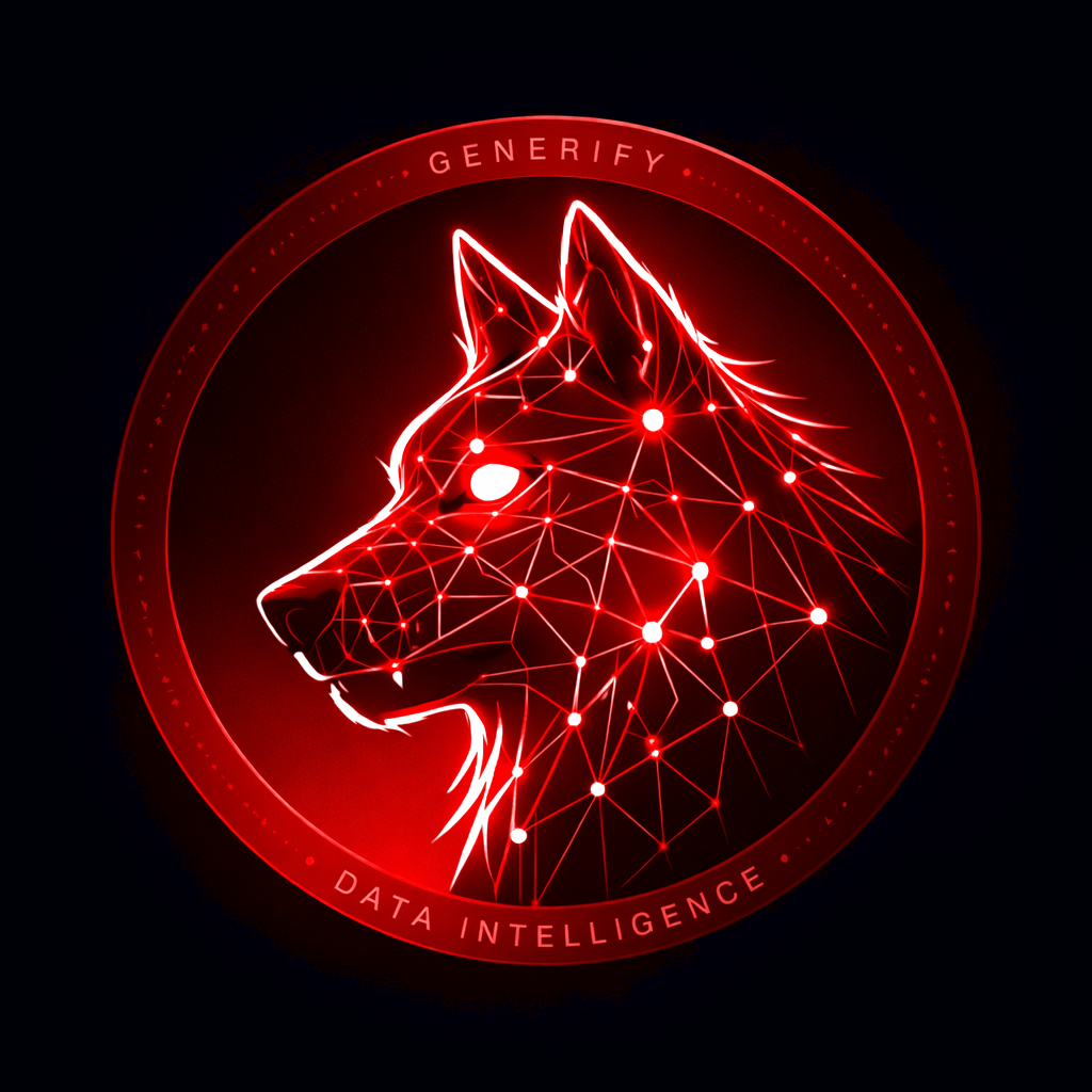 Red wolf logo