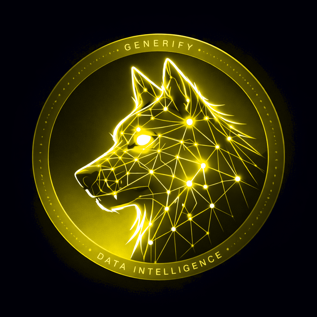 Yellow wolf logo